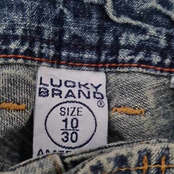 Lucky Brand‎ Dungarees Jeans Size 10 - Picture 4 of 8